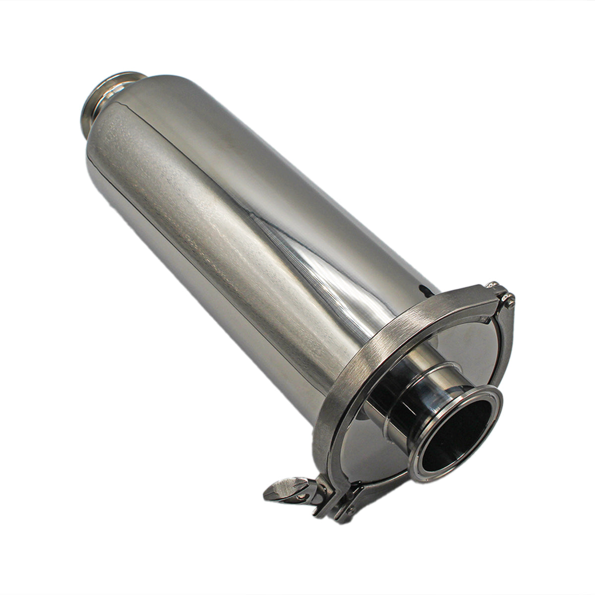 Stainless Steel Tri-Clover Inline Sanitary Filter - 2 TC
