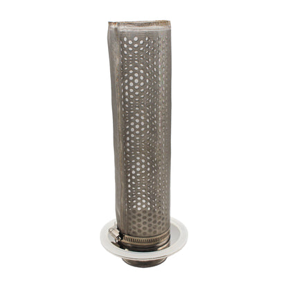 Stainless Steel Tri-Clover Inline Sanitary Filter - 2 TC