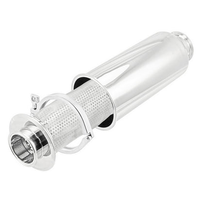 Stainless Steel Tri-Clover Inline Sanitary Filter - 3" TC