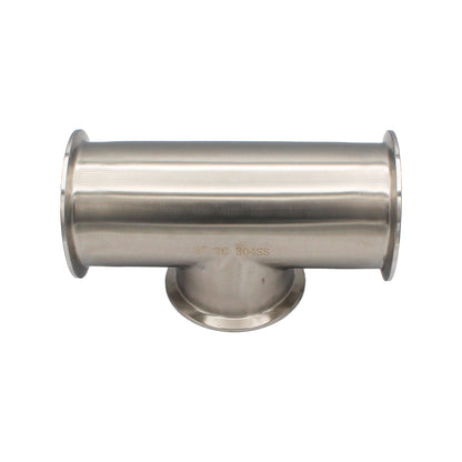 3" Tri Clamp Instrument Tee - Tri Clover Sanitary Stainless Steel