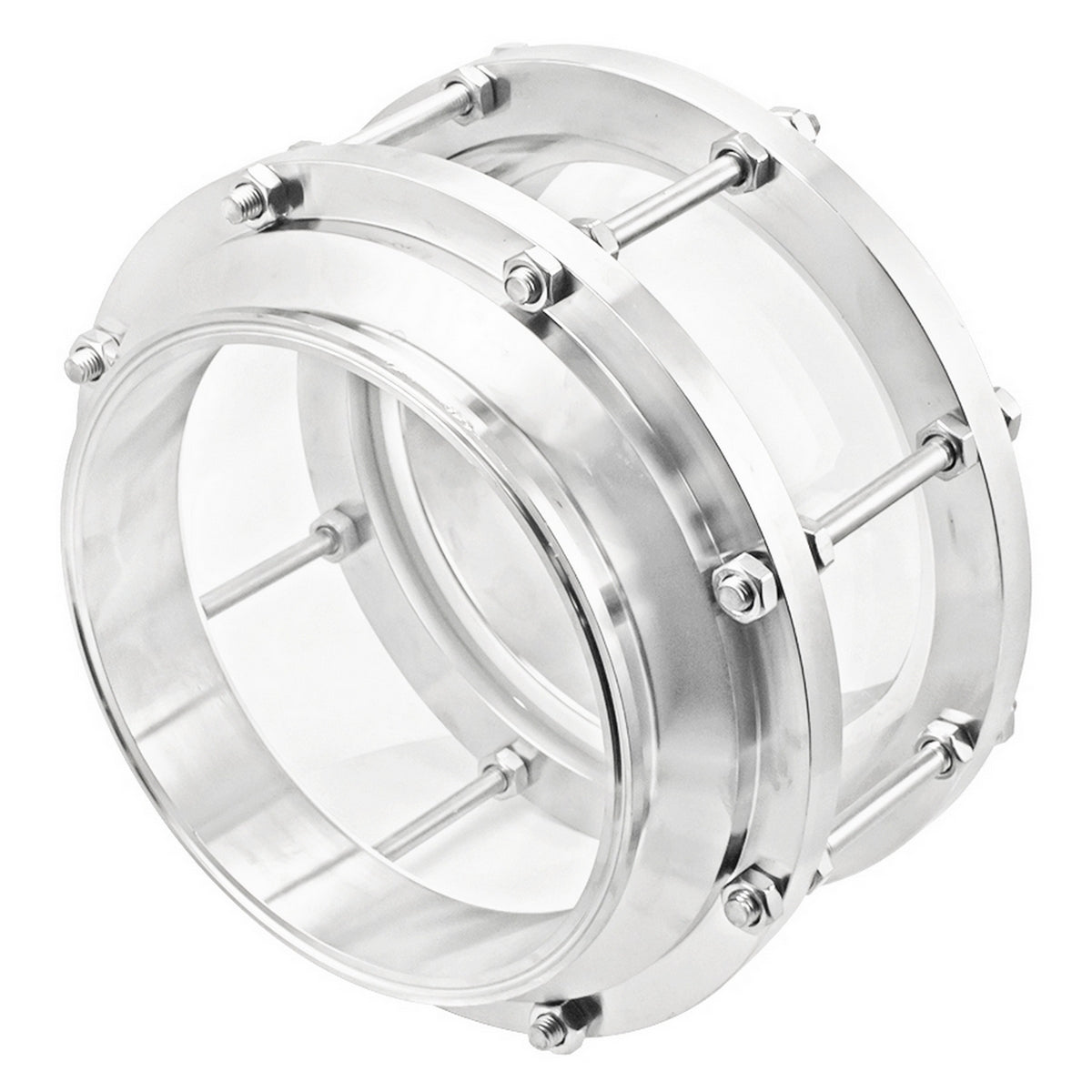 Stainless Steel Tri-Clover Sight Glass - 8 TC
