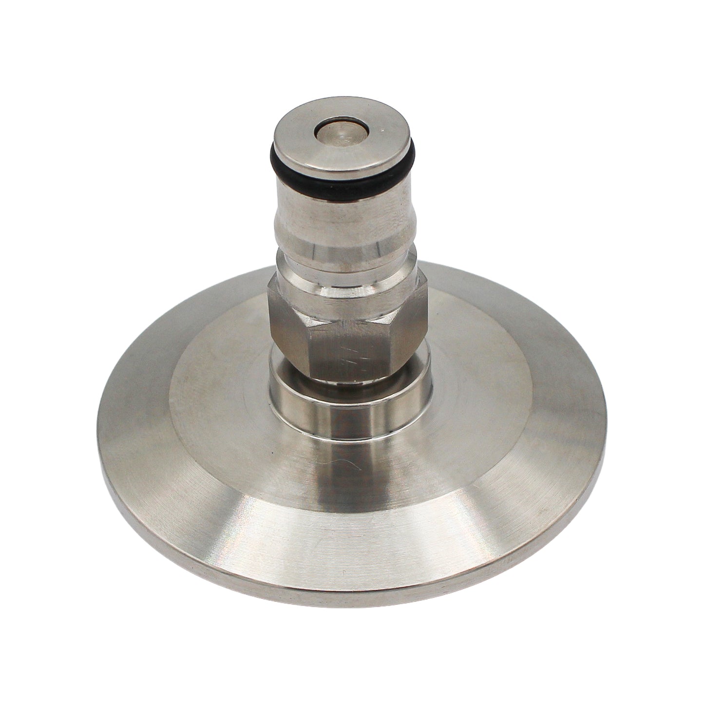 2" Tri Clamp Liquid Ball Lock Post Adapter - Tri Clover Sanitary Stainless Steel Fitting