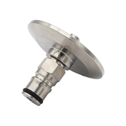2" Tri Clamp Liquid Ball Lock Post Adapter - Tri Clover Sanitary Stainless Steel Fitting