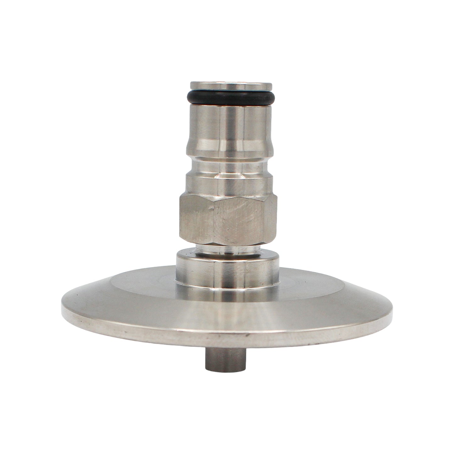 2" Tri Clamp Liquid Ball Lock Post Adapter - Tri Clover Sanitary Stainless Steel Fitting