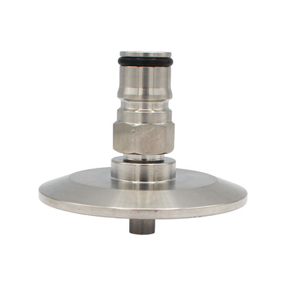 2" Tri Clamp Liquid Ball Lock Post Adapter - Tri Clover Sanitary Stainless Steel Fitting
