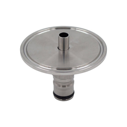 Stainless Steel Tri-Clover Ball Lock Post Single - 2" TC (Liquid - 19/32)