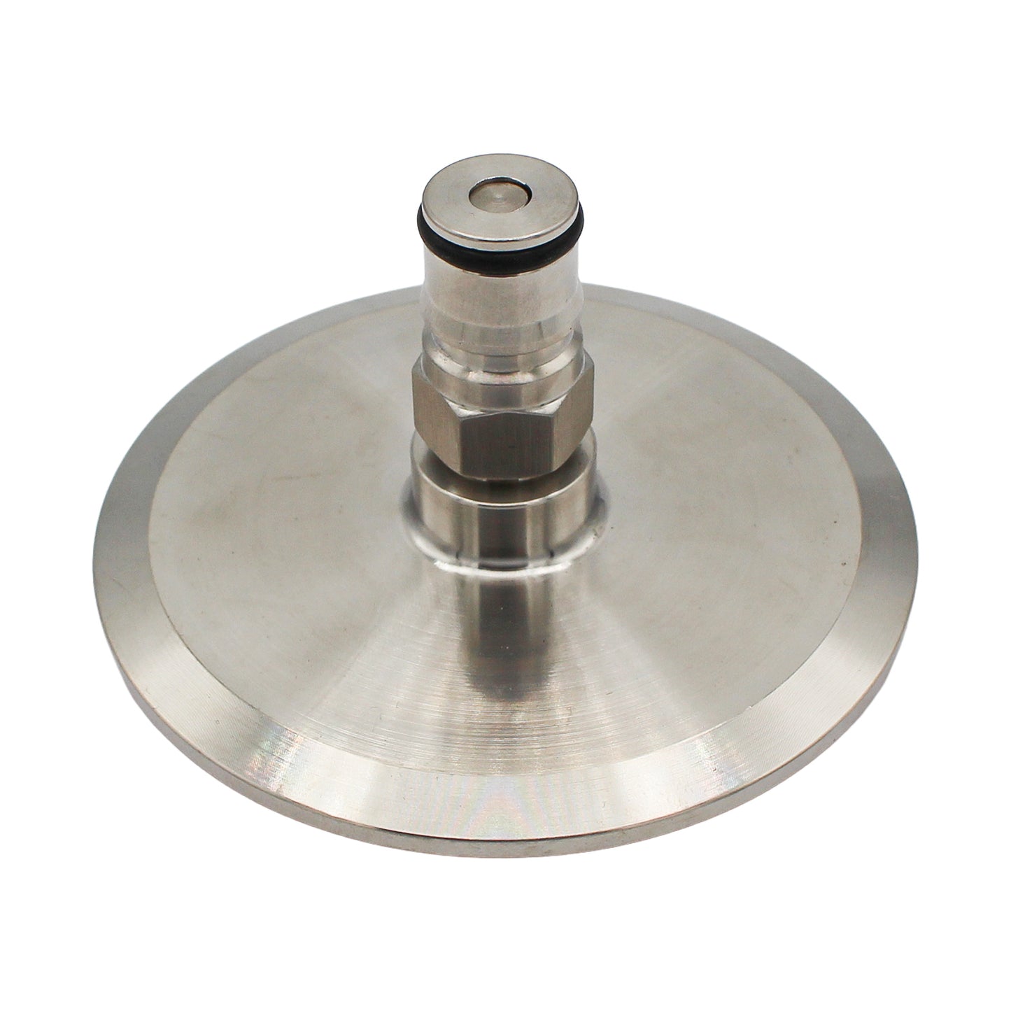 3" Tri Clamp Liquid Ball Lock Post Adapter - Tri Clover Sanitary Stainless Steel Fitting