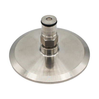 3" Tri Clamp Liquid Ball Lock Post Adapter - Tri Clover Sanitary Stainless Steel Fitting