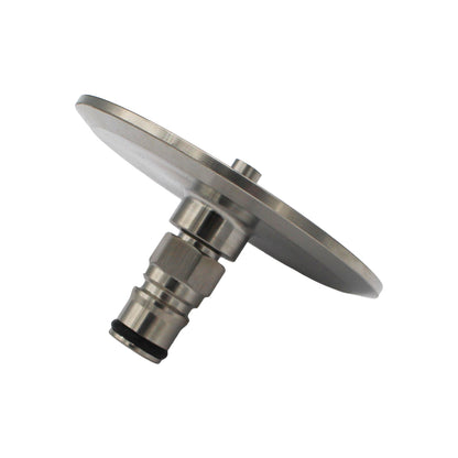 3" Tri Clamp Liquid Ball Lock Post Adapter - Tri Clover Sanitary Stainless Steel Fitting