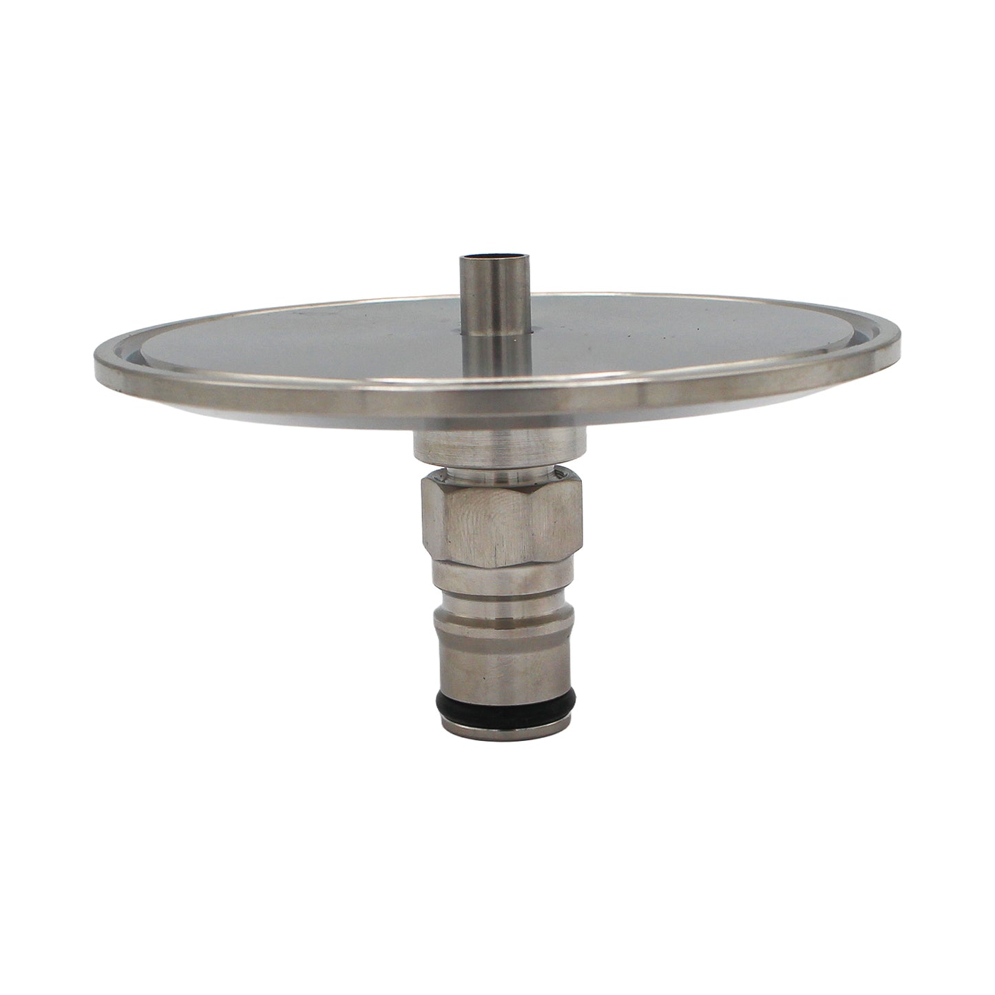 3" Tri Clamp Liquid Ball Lock Post Adapter - Tri Clover Sanitary Stainless Steel Fitting