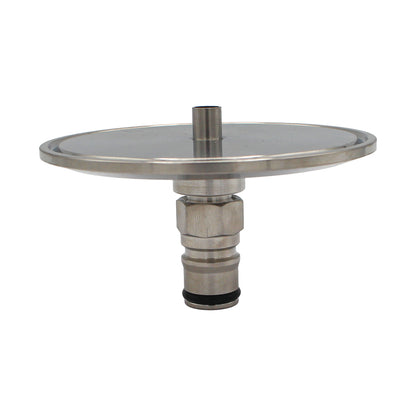 3" Tri Clamp Liquid Ball Lock Post Adapter - Tri Clover Sanitary Stainless Steel Fitting