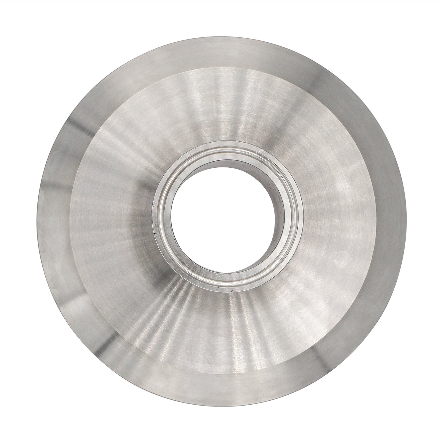 6" X 2" Tri Clamp Cap Reducer - Tri Clover Sanitary Stainless Steel Fitting