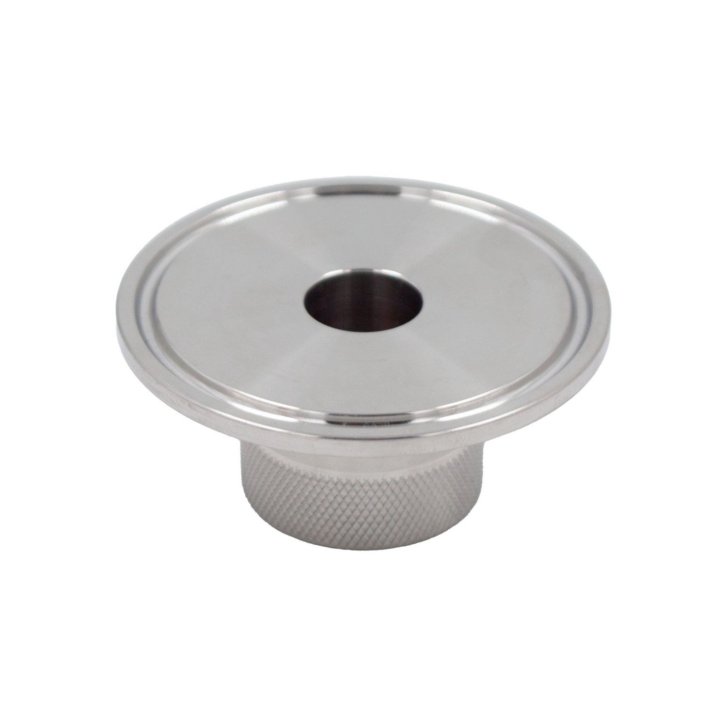 Stainless Steel Tri-Clover Fitting - 2" TC X 3/4" Female Garden Hose