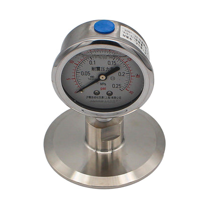 Stainless Steel Tri-Clover Pressure Gauge - 3" TC (0 - 35 PSI) -  Canuck Homebrew Supply, Canada