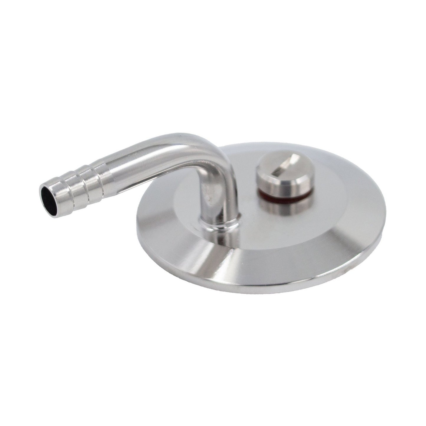 Stainless Steel Tri-Clover Pressurized Transfer Fitting - 2" TC