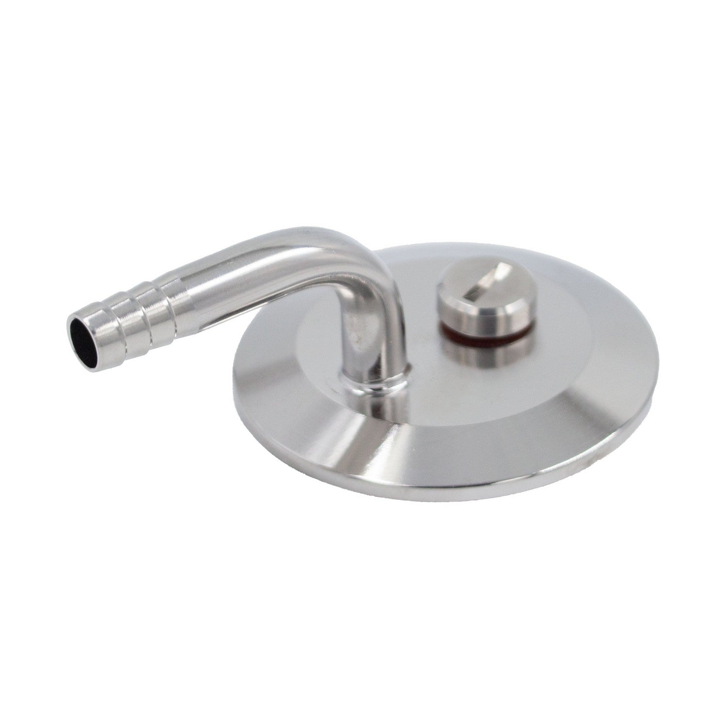 Stainless Steel Tri-Clover Pressurized Transfer Fitting - 2" TC