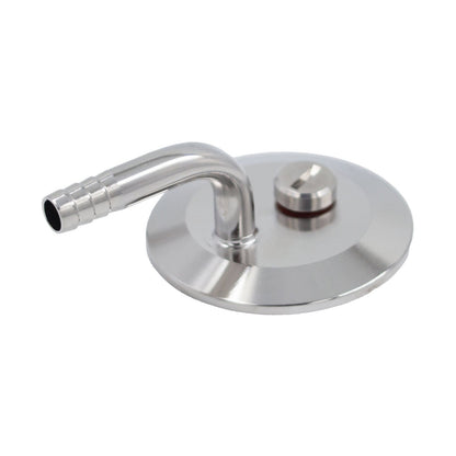 Stainless Steel Tri-Clover Pressurized Transfer Fitting - 2" TC