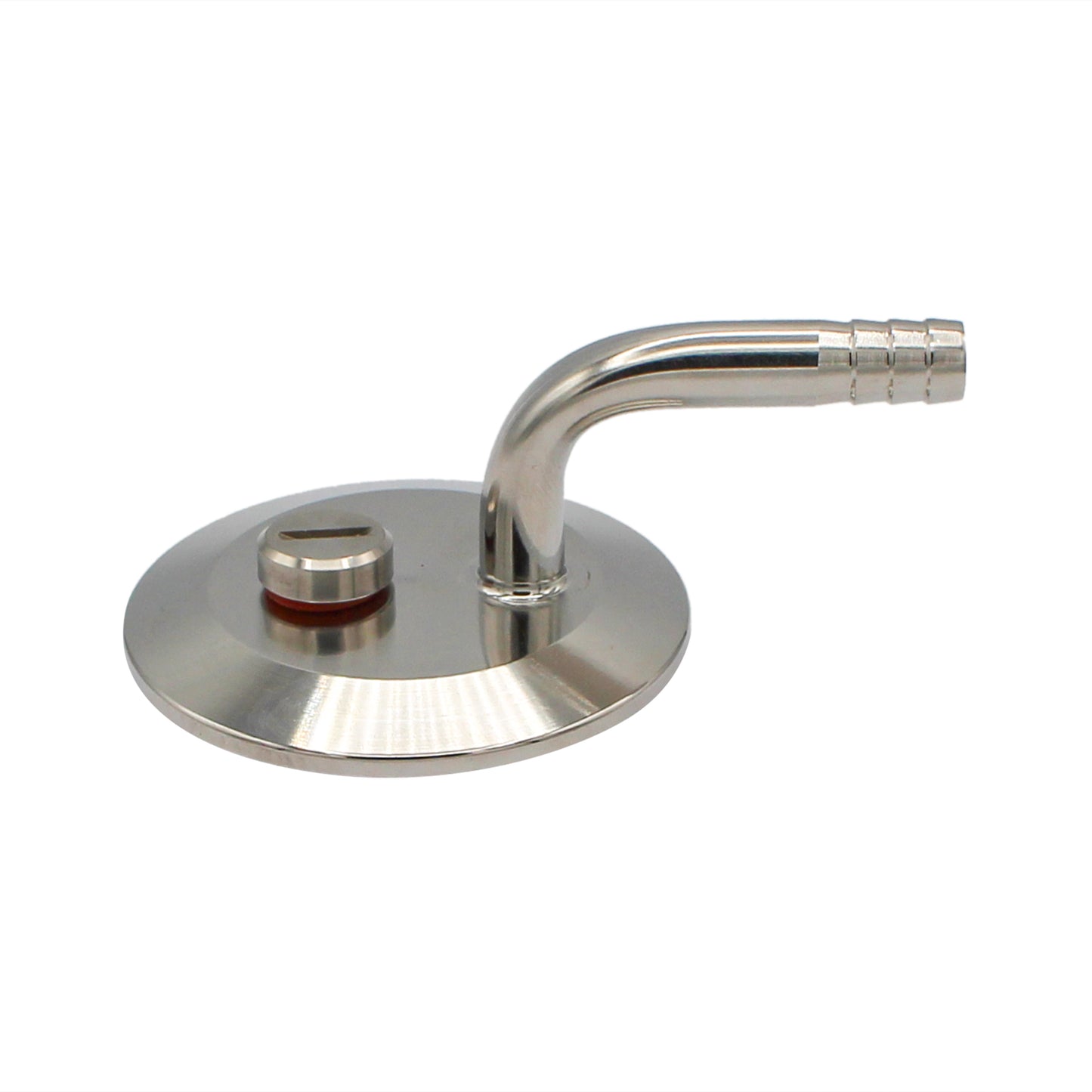 2" Tri Clamp Pressurized Transfer End Cap Fitting - Tri Clover Sanitary Stainless Steel Fitting