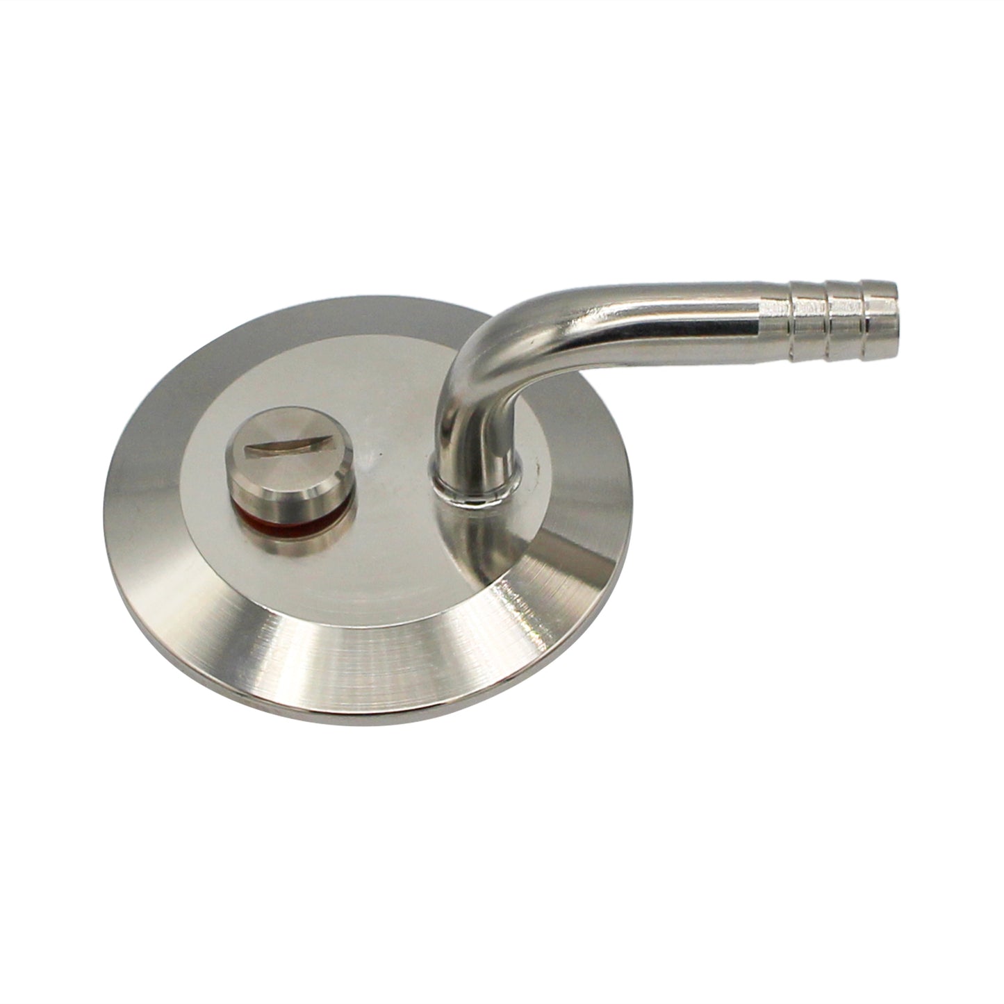 2" Tri Clamp Pressurized Transfer End Cap Fitting - Tri Clover Sanitary Stainless Steel Fitting