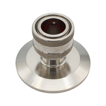 Stainless Steel Tri-Clover Quick Disconnect Fitting - 2 TC X Female QD