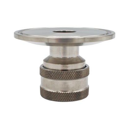 Stainless Steel Tri-Clover Quick Disconnect Fitting - 2 TC X Female QD