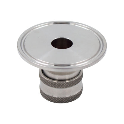 Stainless Steel Tri-Clover Quick Disconnect Fitting - 2" TC X Female QD