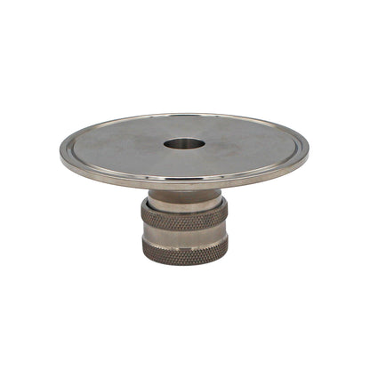 Stainless Steel Tri-Clover Quick Disconnect Fitting - 3" TC X Female QD -  Canuck Homebrew Supply, Canada