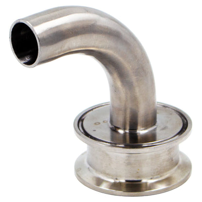 Stainless Steel Tri-Clover Rotating Whirlpool Tube - 2" TC