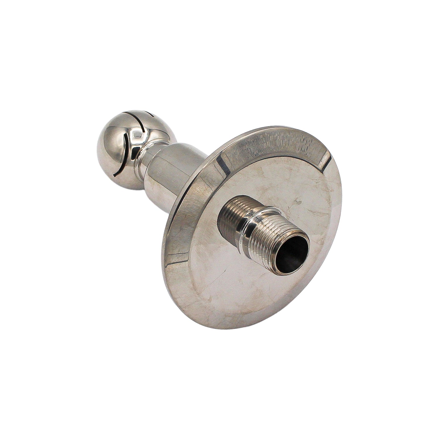 Stainless Steel Tri-Clover Spray Ball (Rotating CIP) - 3" TC -  Canuck Homebrew Supply, Canada
