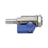 Conical Fermenter Stainless Steel Ball Valve - 3/8" NPT X 3/8" OD Barb