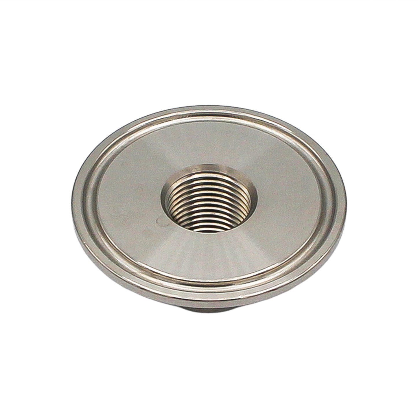 Stainless Steel Tri-Clover Fitting - 2 TC X 1/2" Female