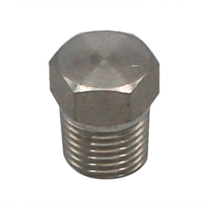 1/4" Male BSP Hex Plug - 304 Stainless Steel Pipe Fitting