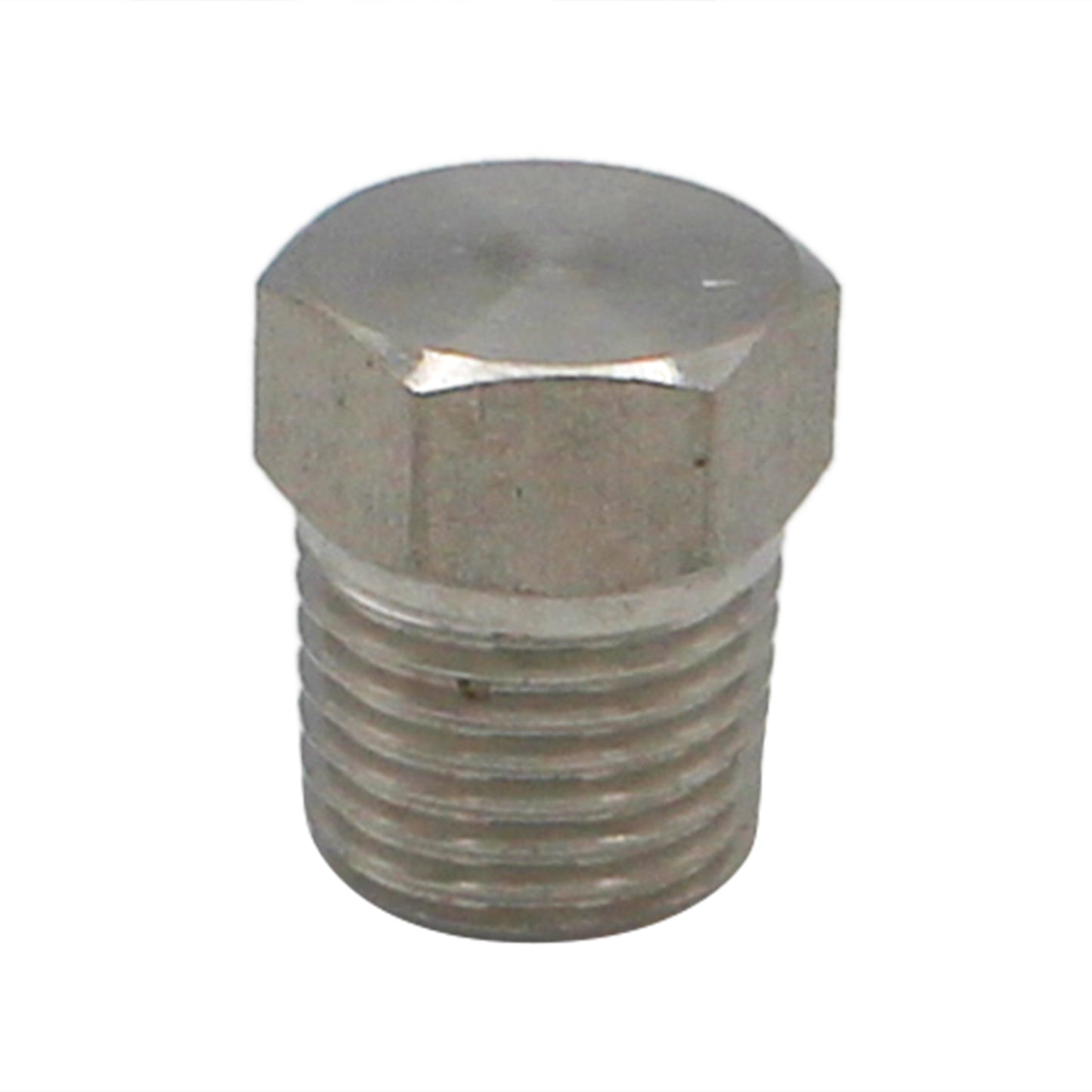 1/4" Male BSP Hex Plug - 304 Stainless Steel Pipe Fitting