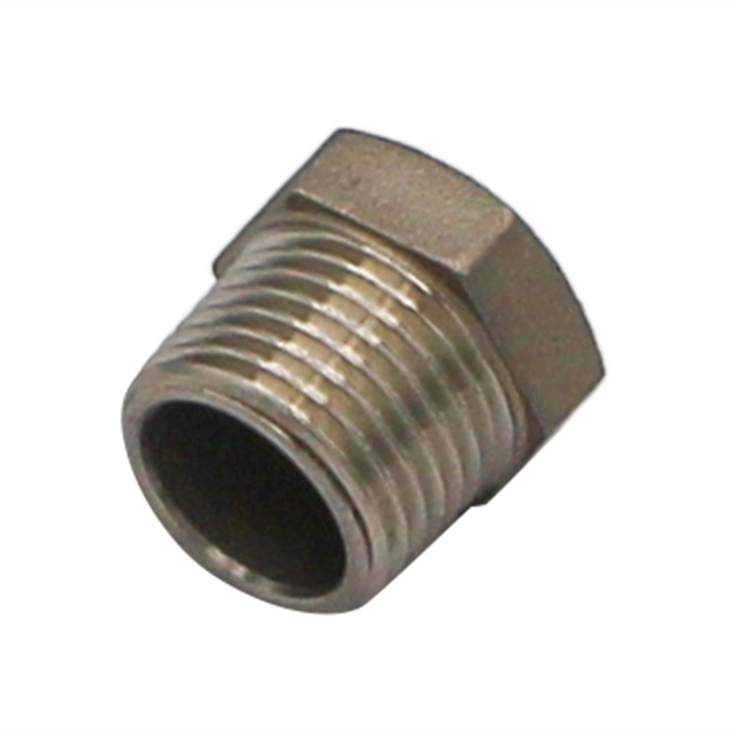 1/2" Male BSP Hex Plug - 304 Stainless Steel Pipe Fitting