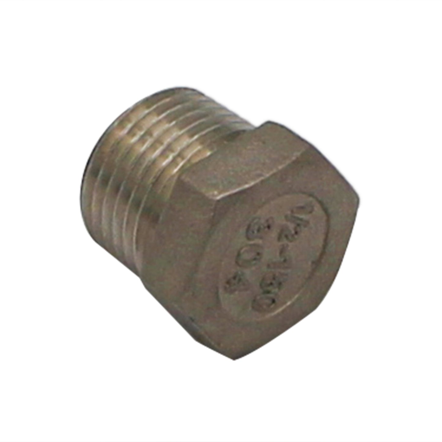 1/2" Male BSP Hex Plug - 304 Stainless Steel Pipe Fitting