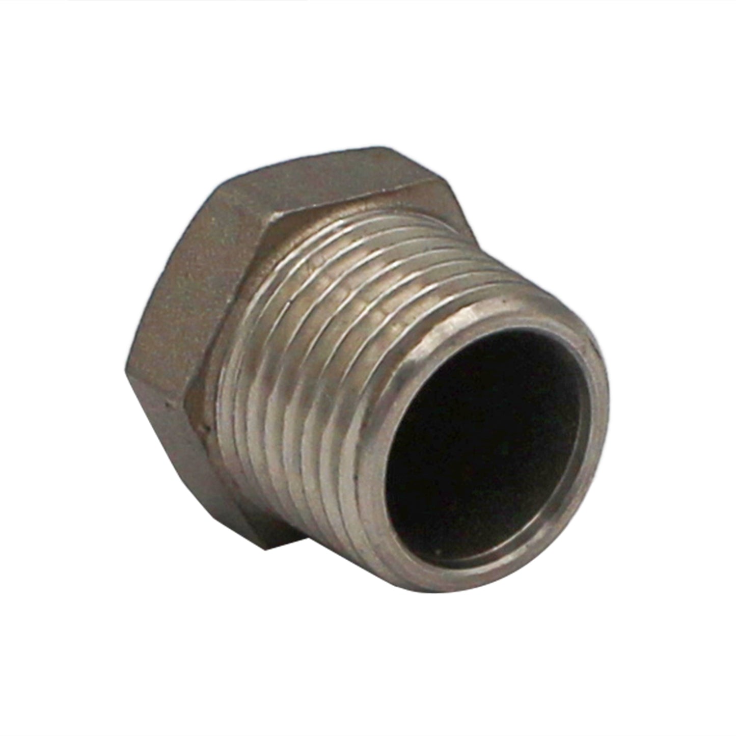 1/2" Male BSP Hex Plug - 304 Stainless Steel Pipe Fitting