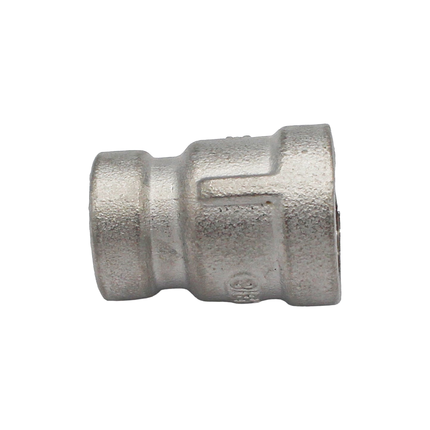 3/8" Female BSP X 1/4" Female BSP Reducing Coupler - 304 Stainless Steel Pipe Fitting