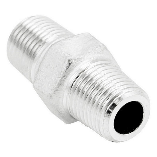 1/8" Male BSP Hex Nipple - 304 Stainless Steel Pipe Fitting