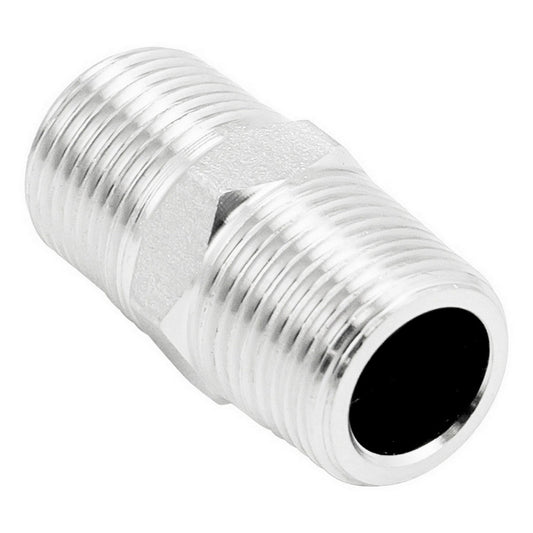 3/8" Male BSP Hex Nipple - 304 Stainless Steel Pipe Fitting