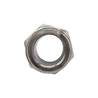 Stainless Steel British Standard Pipe Hex Nipple - 3/8" Male BSPT (1 1/4")