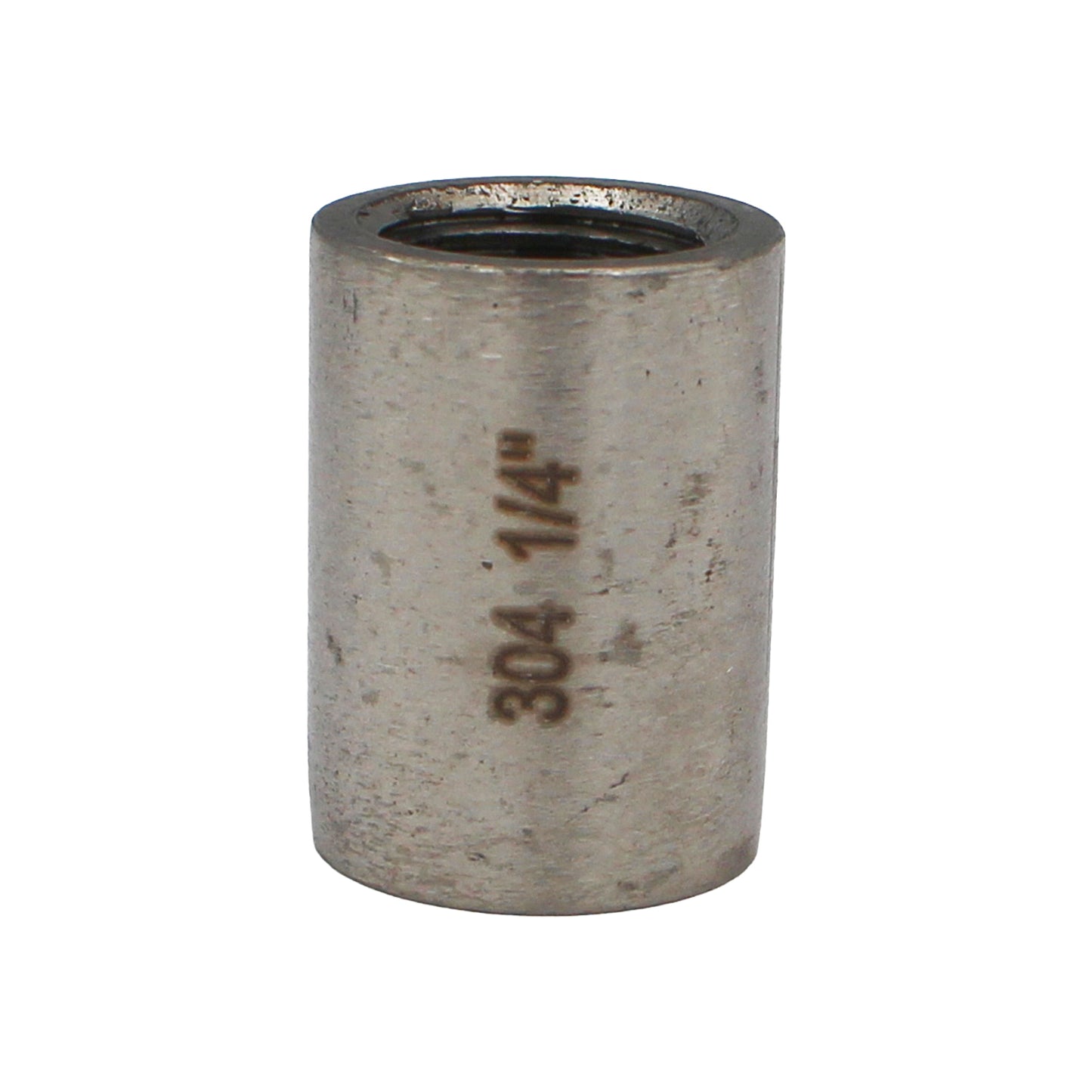 Stainless Steel British Standard Pipe Coupler - 1/4" Female BSPP