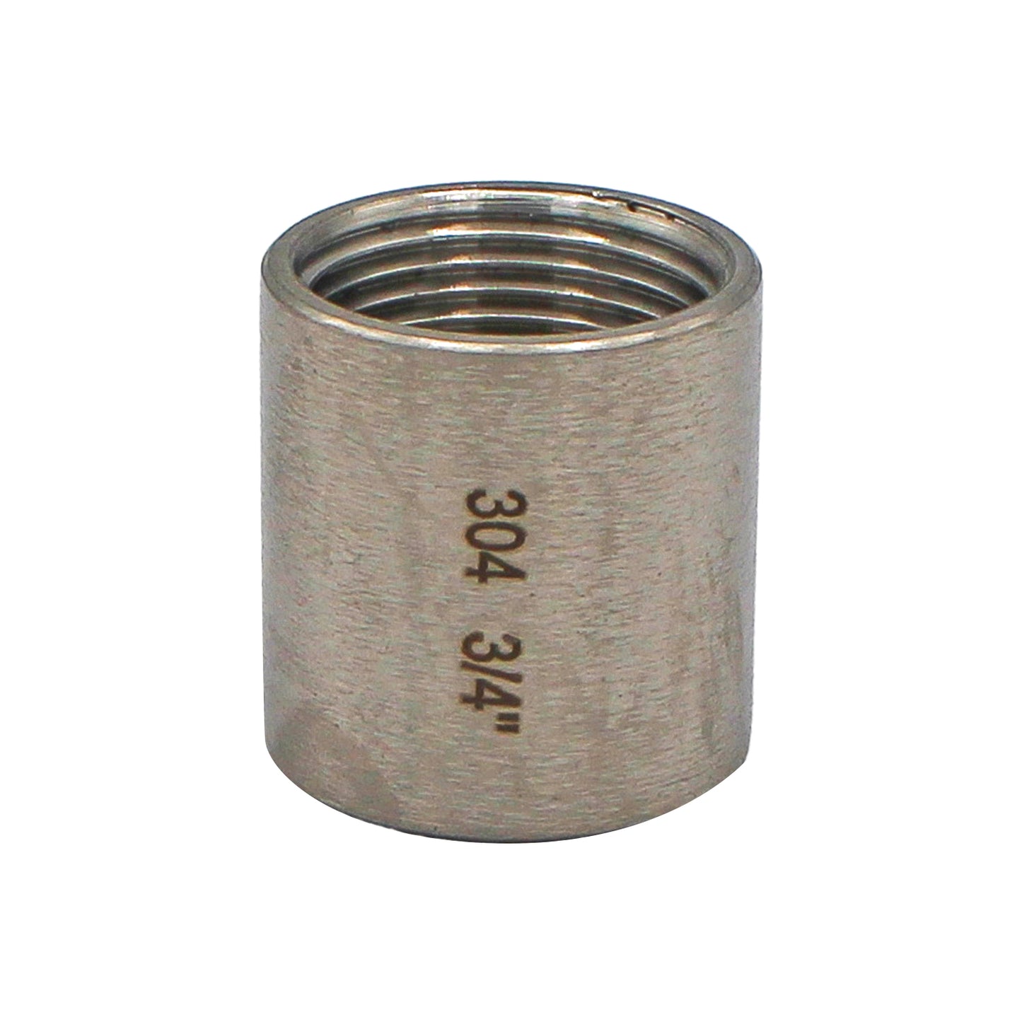 3/4" Female BSP Coupler - 304 Stainless Steel Pipe Fitting