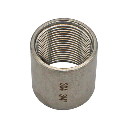 3/4" Female BSP Coupler - 304 Stainless Steel Pipe Fitting