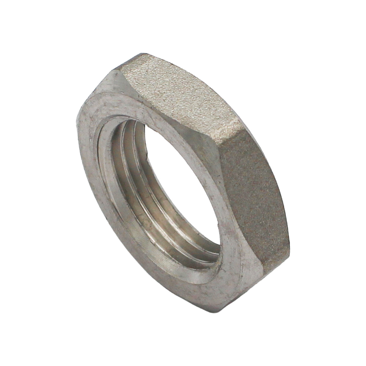 Stainless Steel British Standard Pipe Lock Nut - 1/2" BSPP