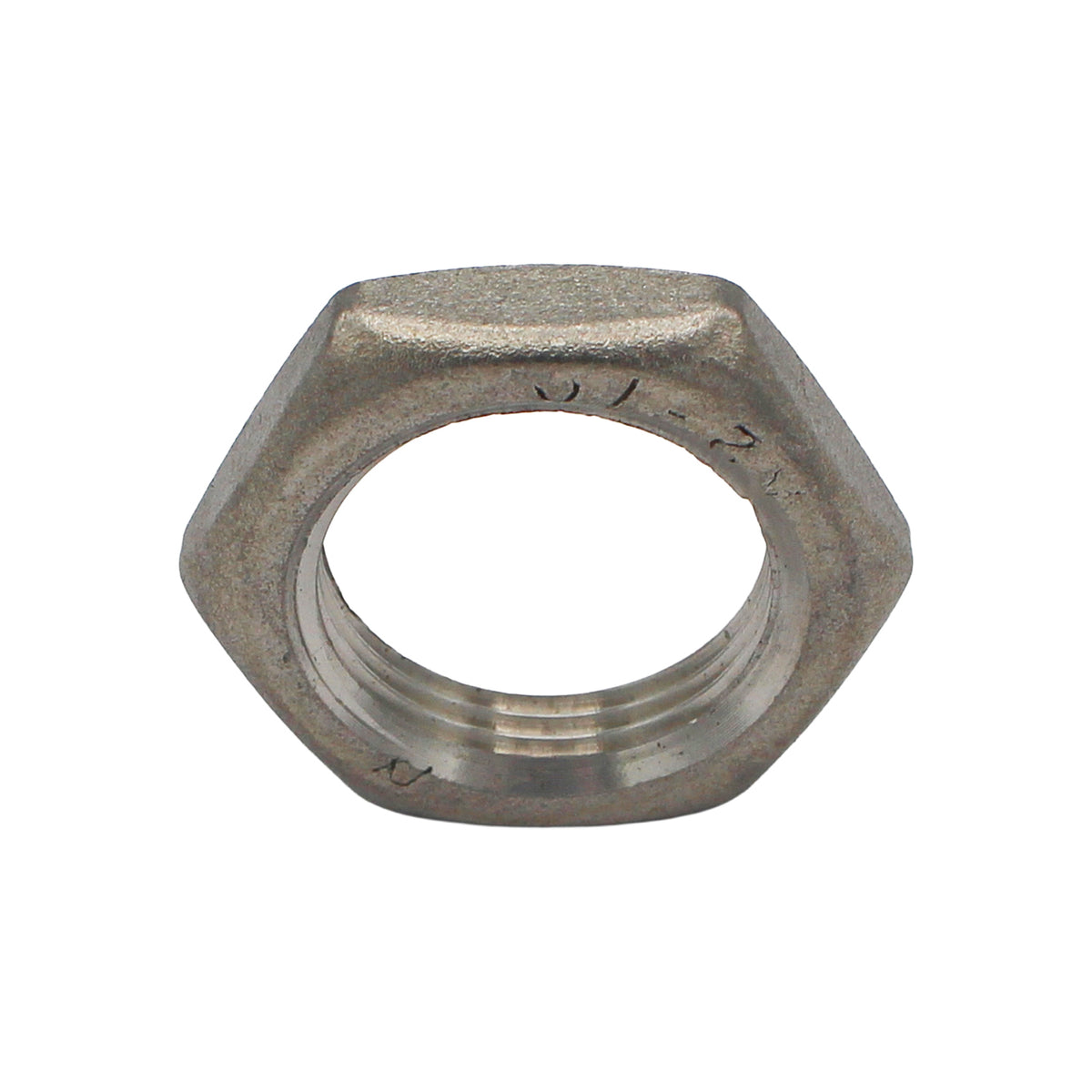 Stainless Steel British Standard Pipe Lock Nut - 3/4" BSPP