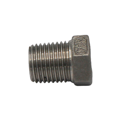 1/4" Male BSP X 1/8" Female BSP Reducer Bushing - 304 Stainless Steel Pipe Fitting
