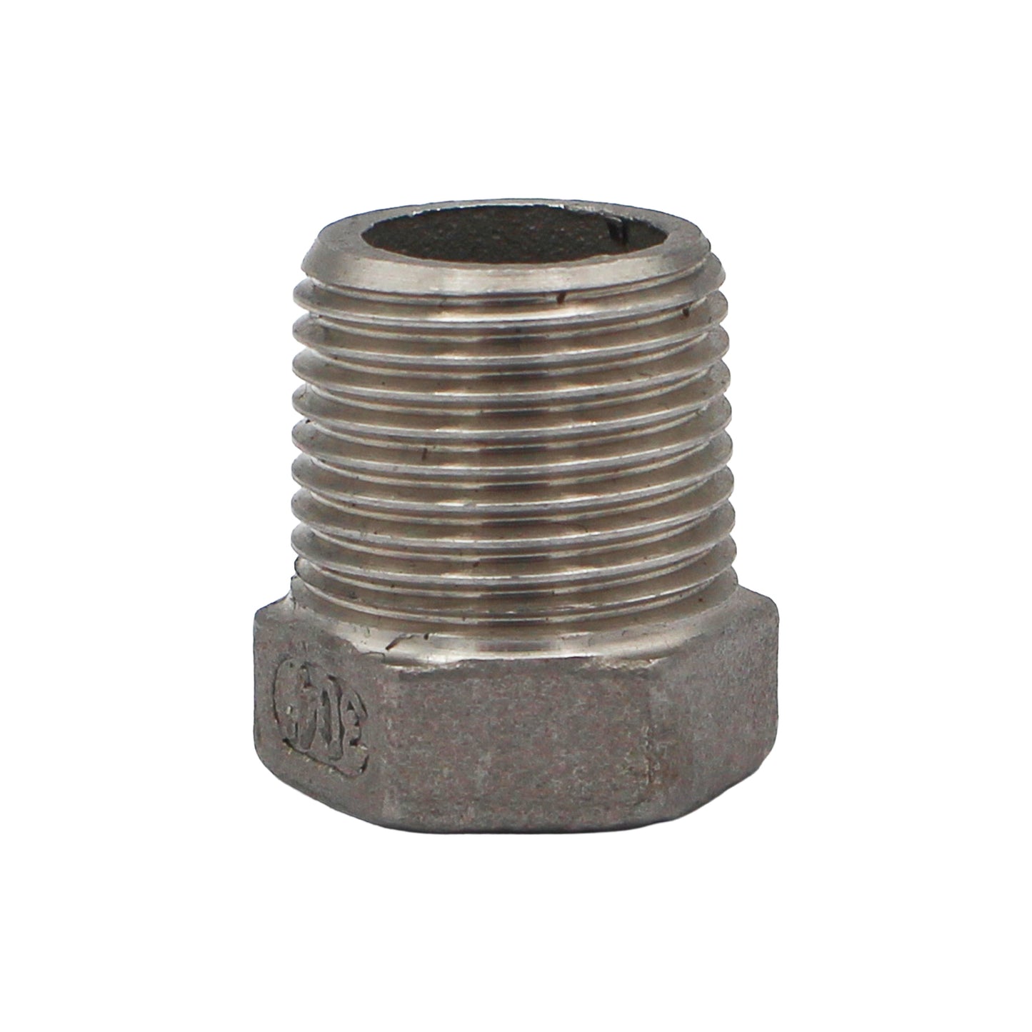 3/8" Male BSP X 1/4" Female BSP Reducer Bushing - 304 Stainless Steel Pipe Fitting