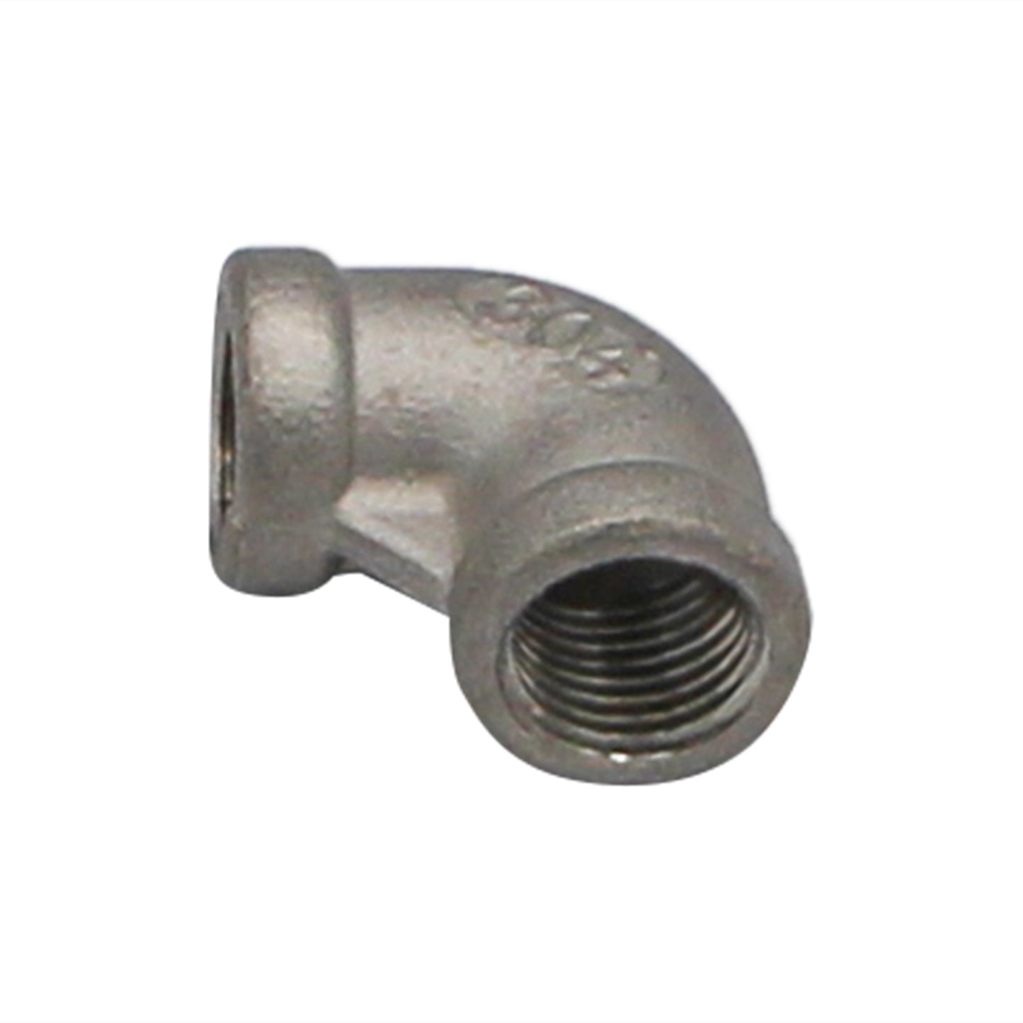 1/4" Female BSP 90 Degree Elbow - 304 Stainless Steel Pipe Fitting