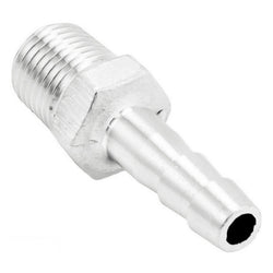Stainless Steel British Standard Pipe Fitting - 1/4" Male BSP X 5/16" OD Barb