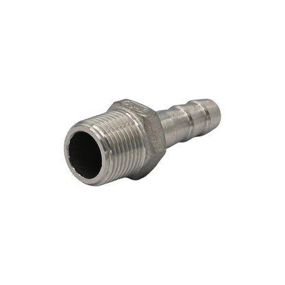 3/8" Male BSP X 3/8" OD Barb Barbed Adapter - 304 Stainless Steel Pipe Fitting